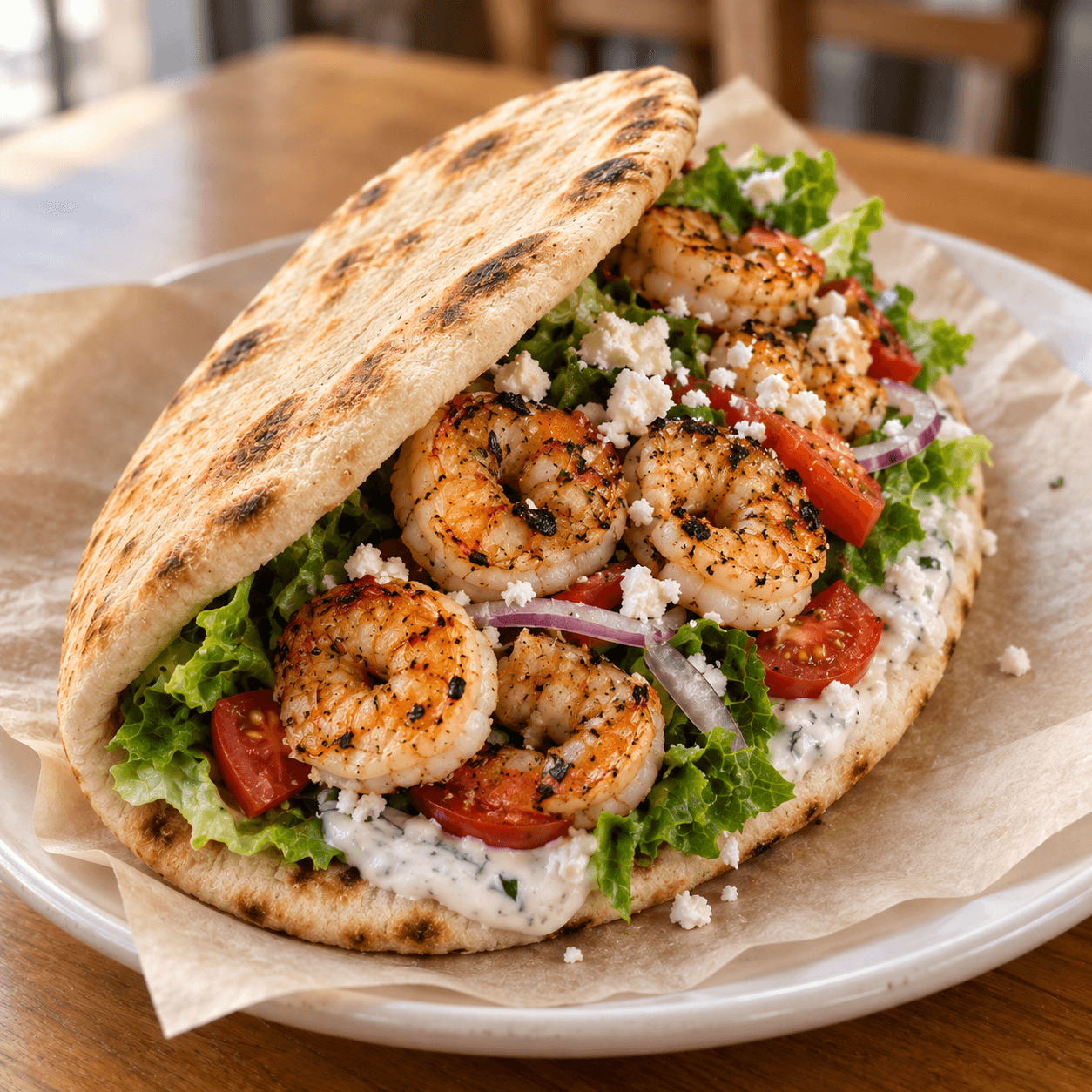 Shrimp Gyro