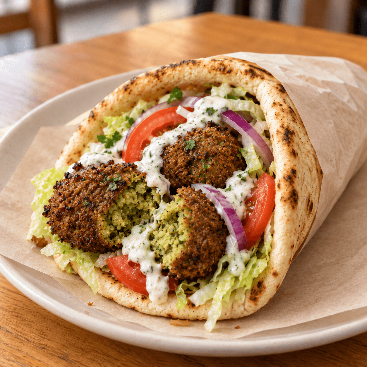 Falafel Gyro🍃