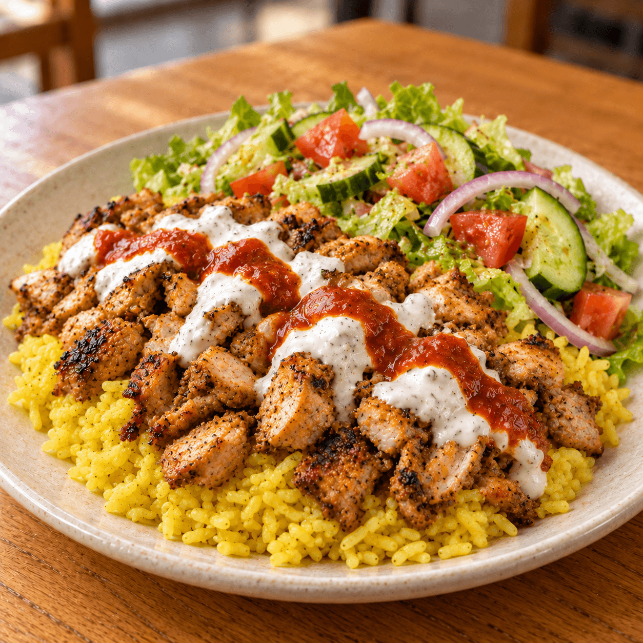 Chicken Over Rice