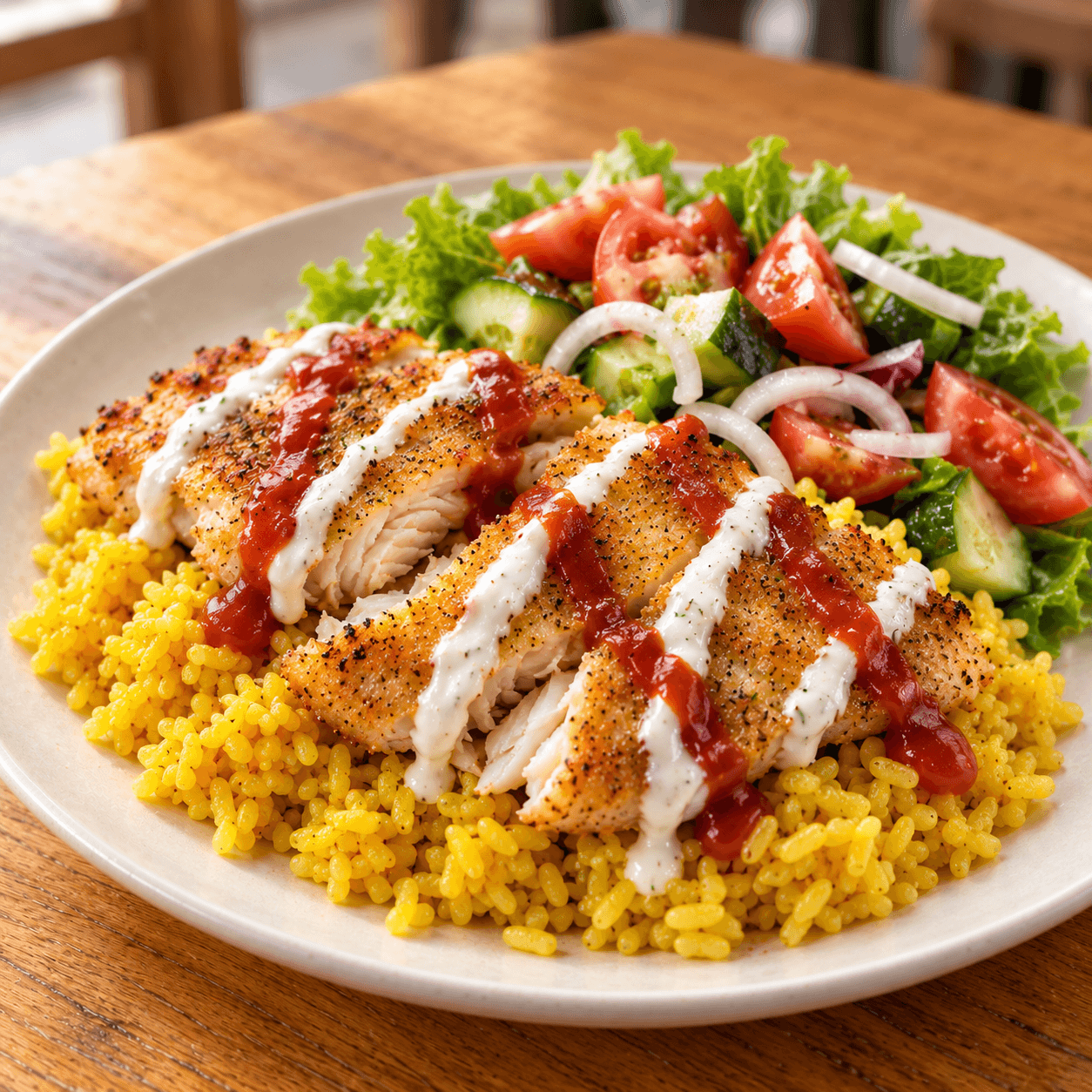 Fish Over Rice