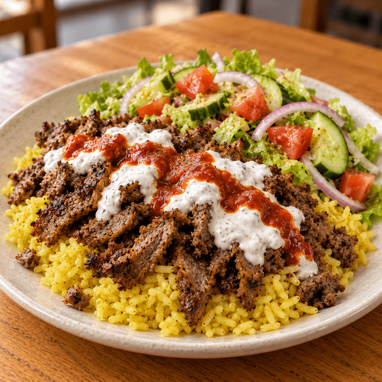 Lamb Over Rice